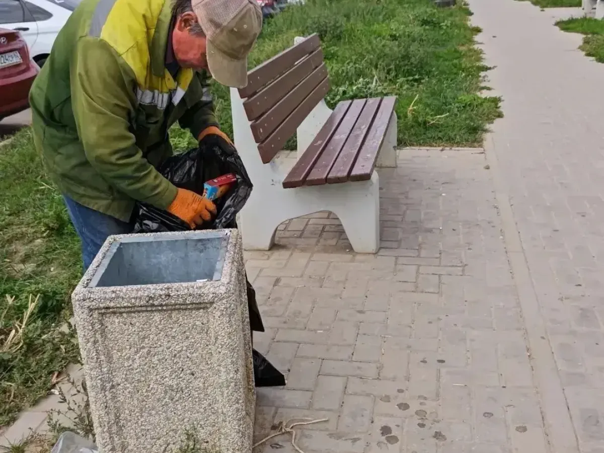 В парках и скверах Рязани провели работы по благоустройству