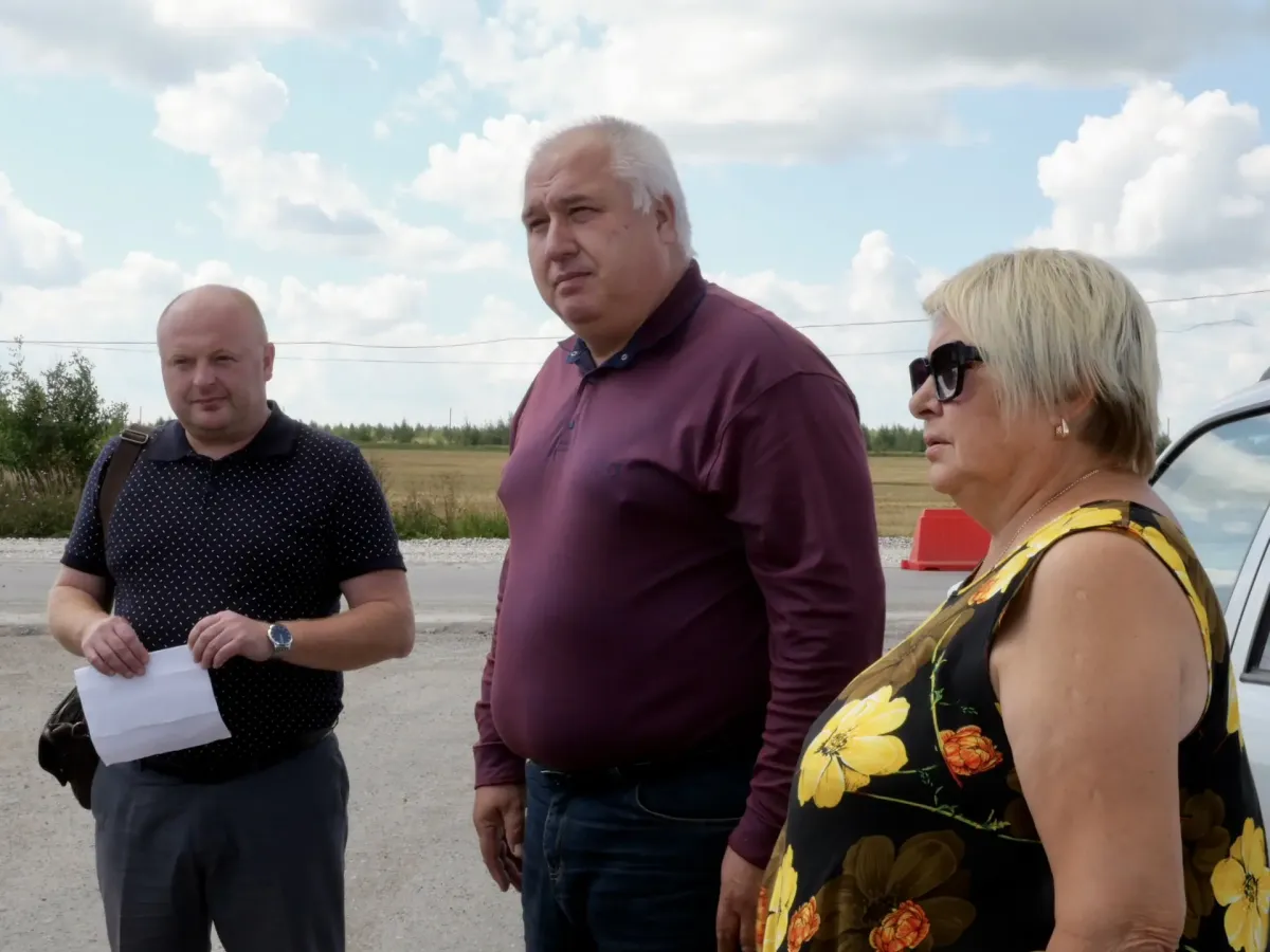 В Ухоловском округе проверяют капремонт дороги Ухолово — Ясенок — Ибердский