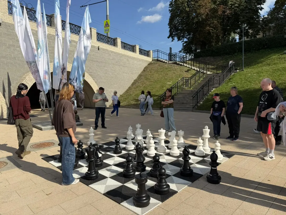 На Лыбедском бульваре в Рязани проходит фестиваль уличного спорта