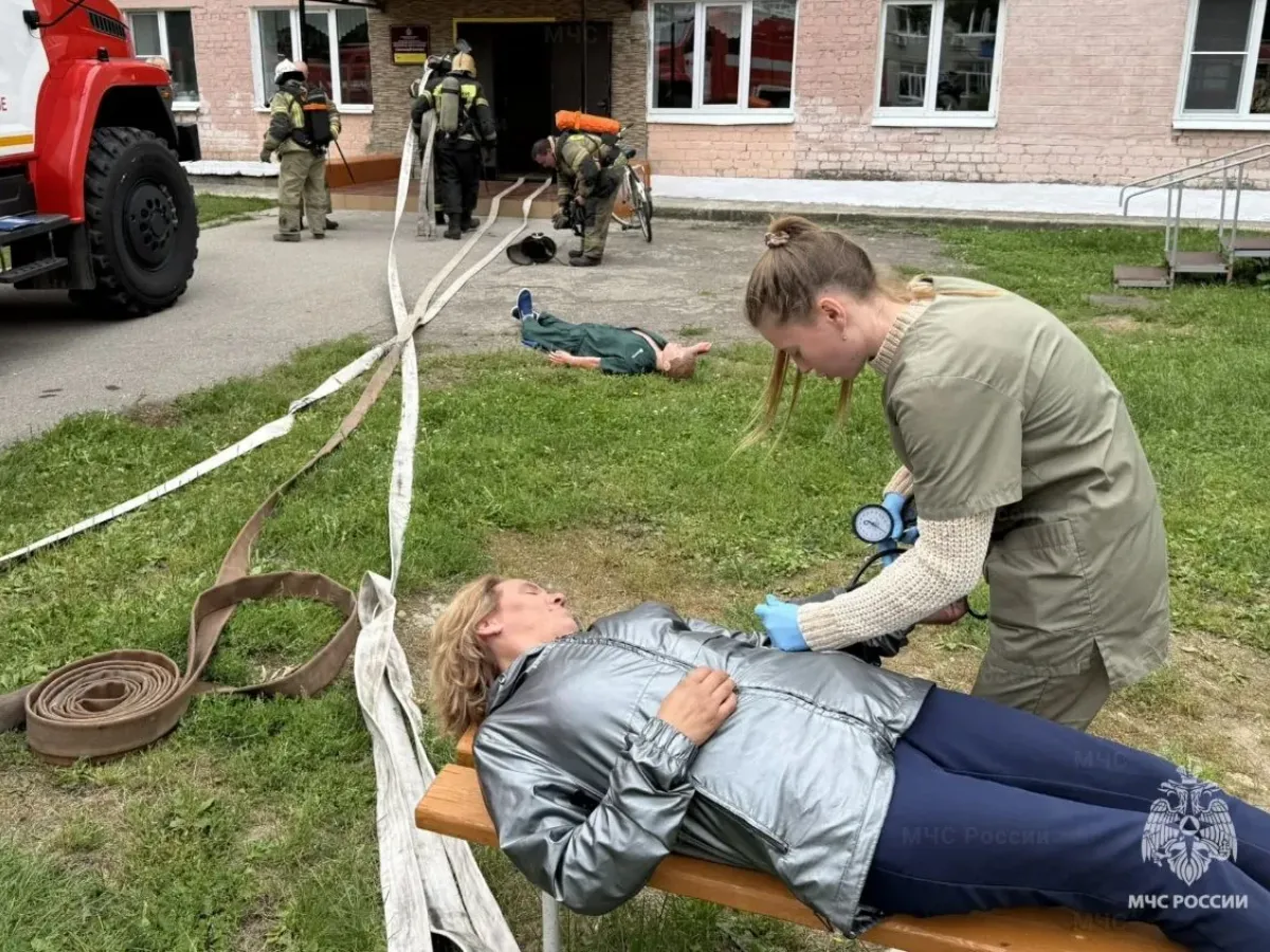 В учебных заведениях Рязанской области проходят пожарно-тактические учения