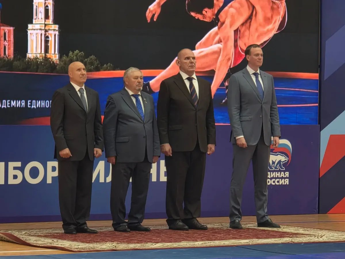 В Рязани открылись всероссийские соревнования по греко-римской борьбе