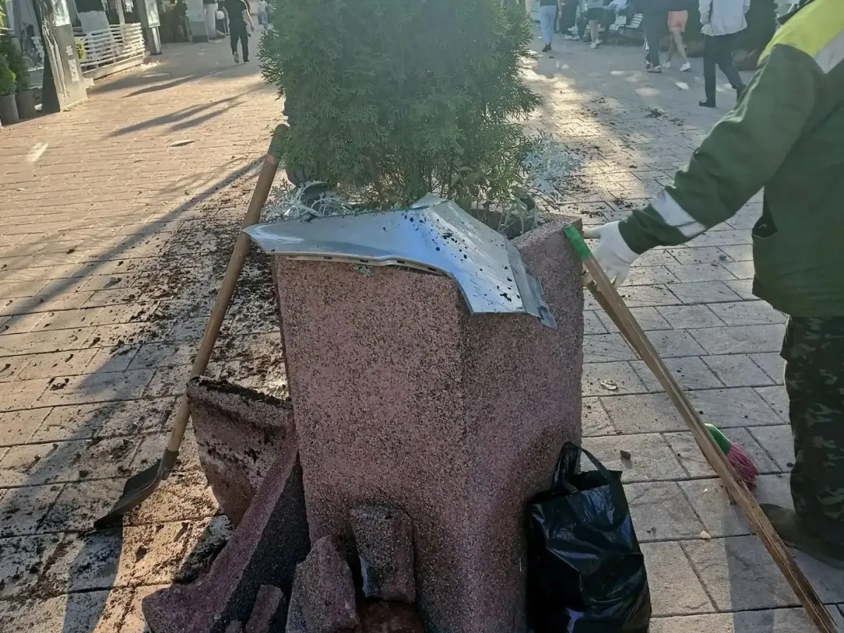 В Рязани установили водителя, повредившего благоустройство на улице Почтовой