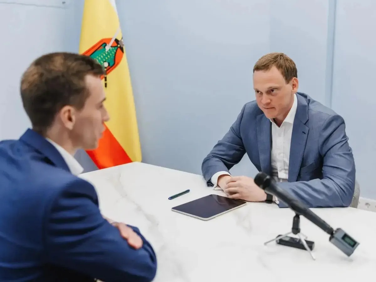 Павел Малков встретился с Героем России Владиславом Головиным в Рязани