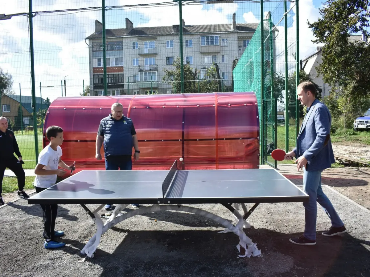 Министр спорта Рязанской области осмотрел объекты Касимовского округа