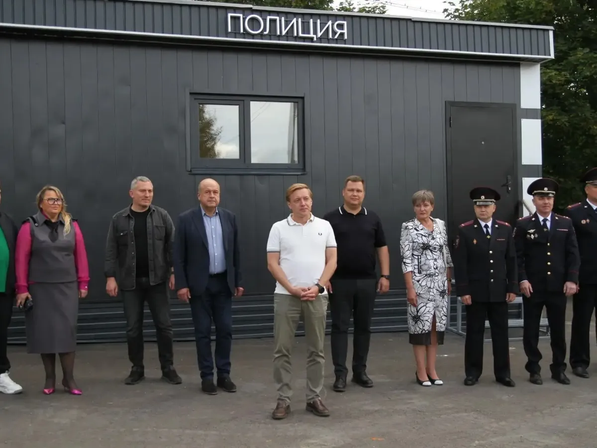 В Солотче прошёл праздник и открыли опорный пункт полиции