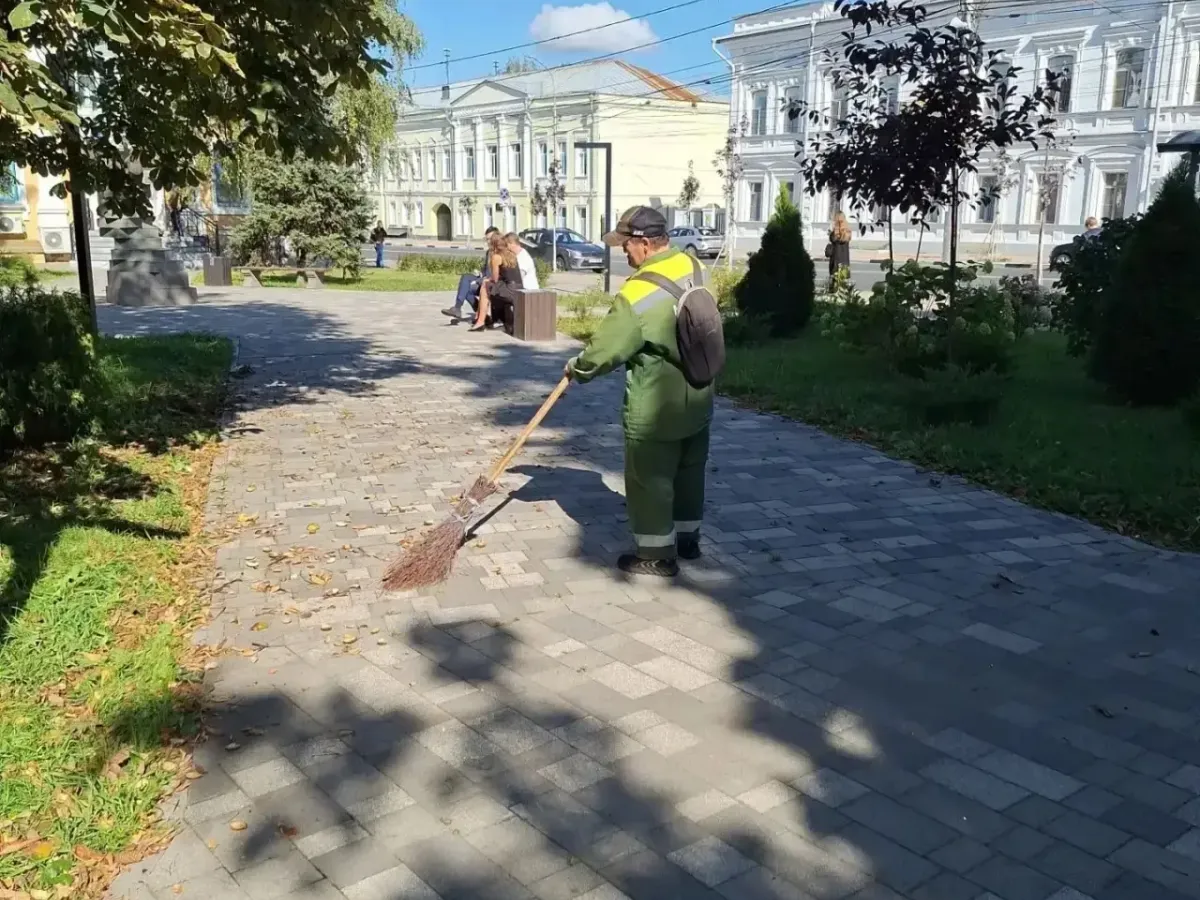 В Рязани отчитались о благоустройстве парков и скверов за 14 сентября