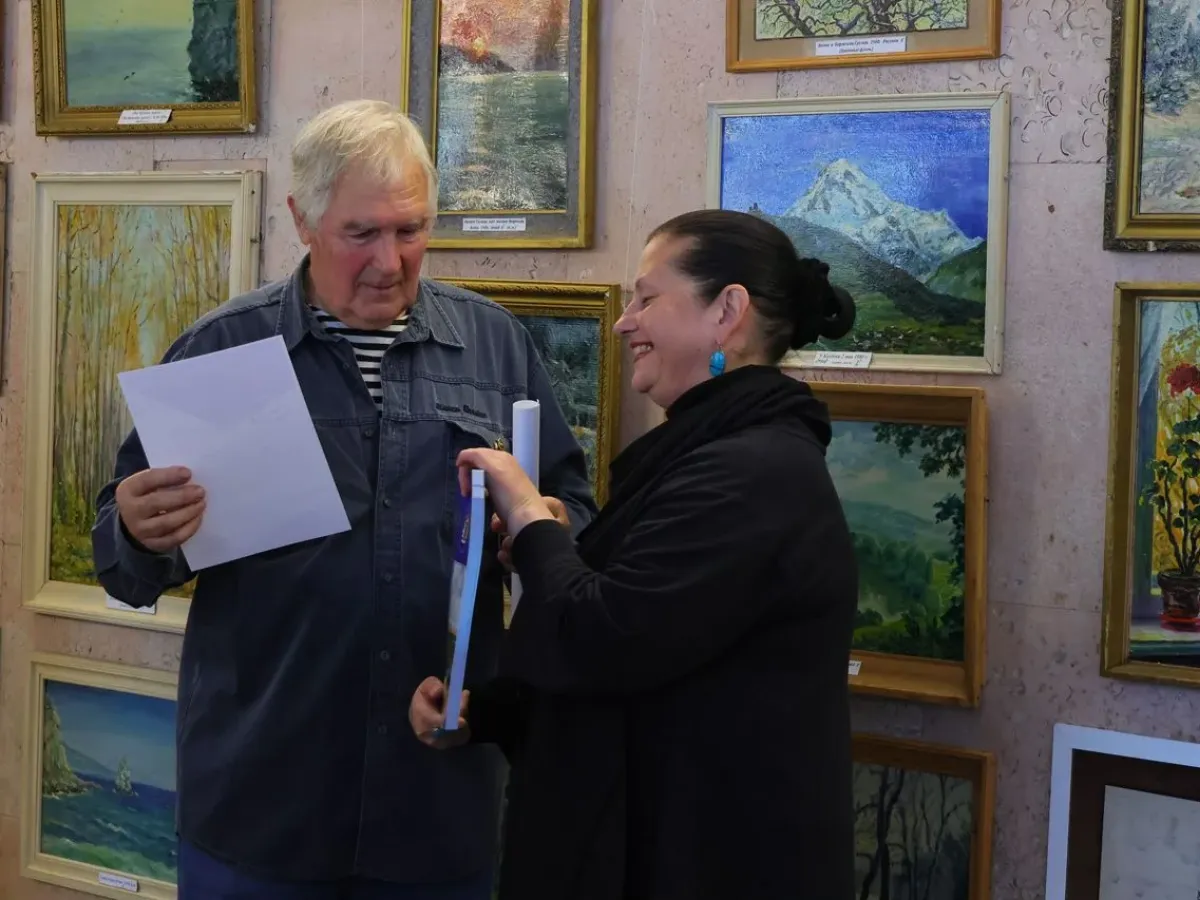 В МКЦ Рязани открылась выставка художника-любителя Александра Ананьева