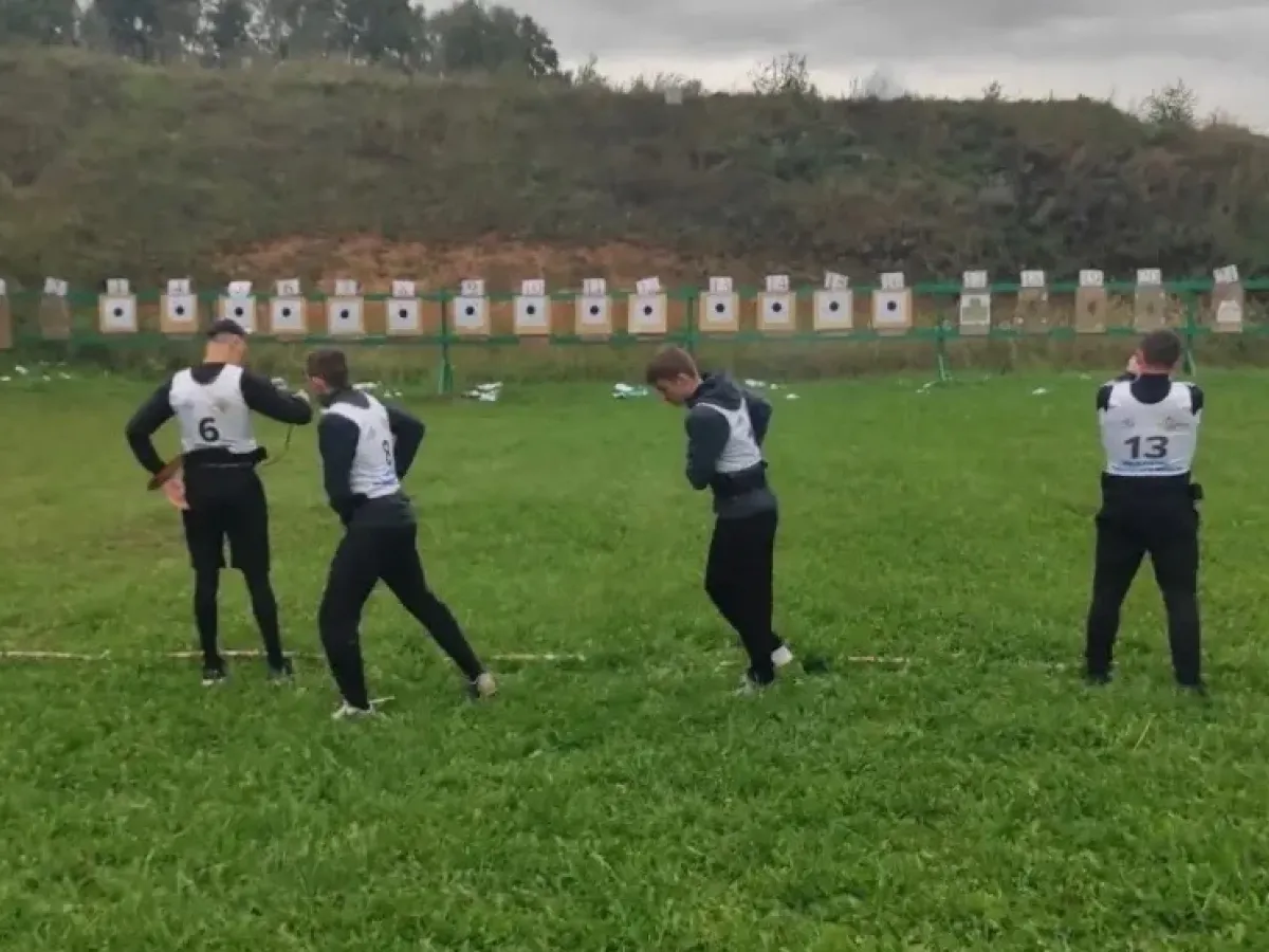 В Рязанской области прошли соревнования полицейских по служебному биатлону