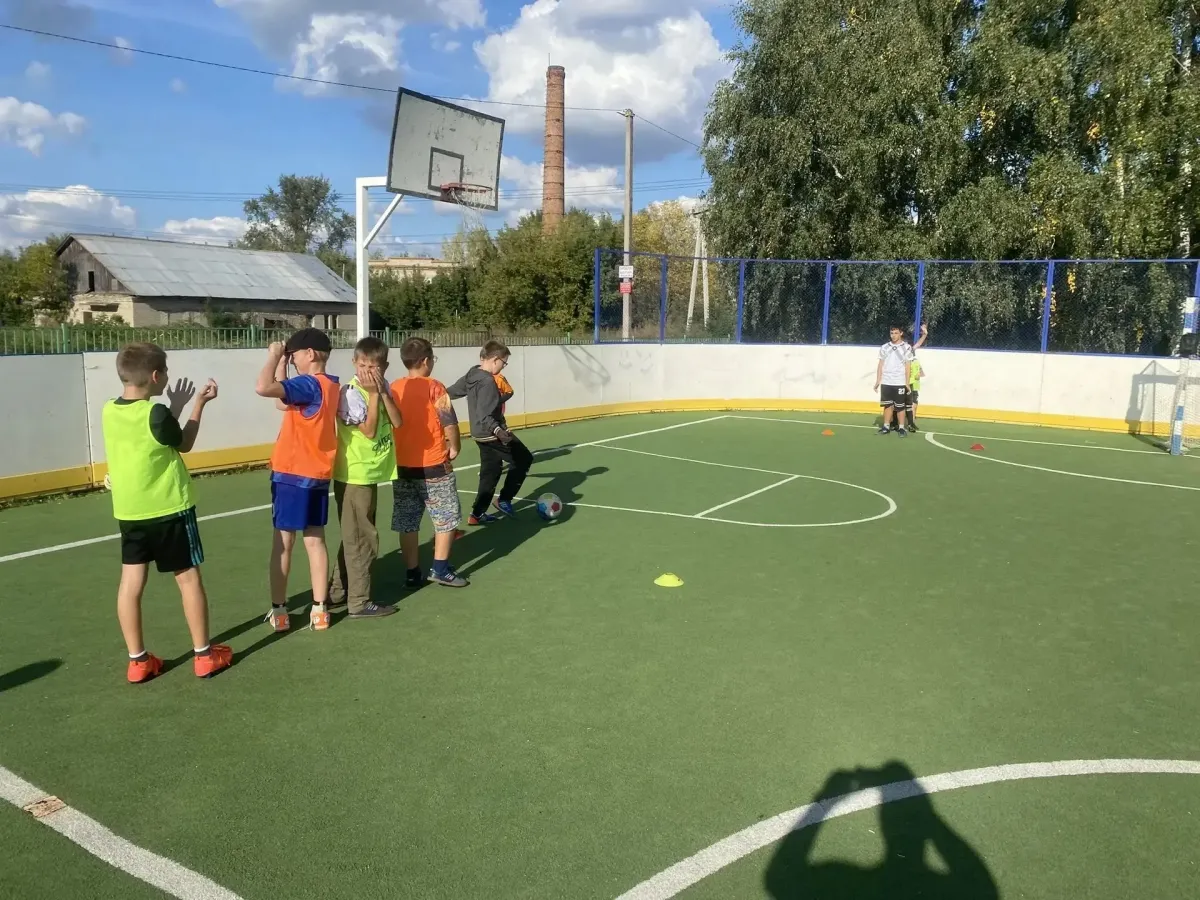 В Подвязьевской школе прошли футбольные мероприятия в рамках проекта «Футбол в школе»
