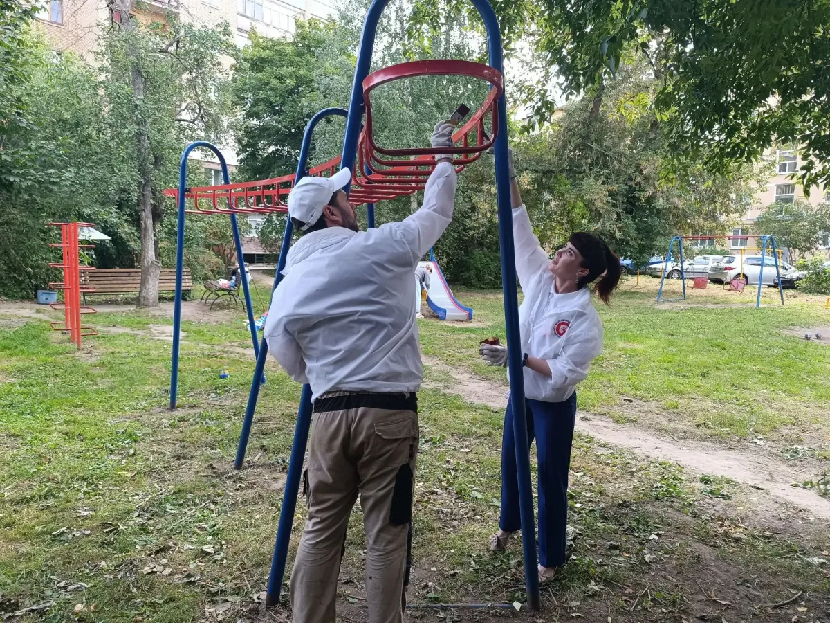 Молодежный совет Рязани привел в порядок зеленую зону в Советском районе