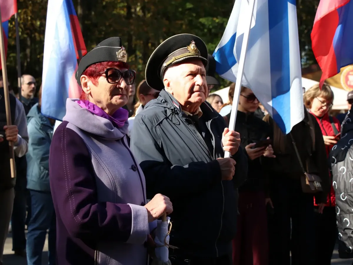 В Рязани прошел митинг-концерт в День воссоединения новых регионов с Россией