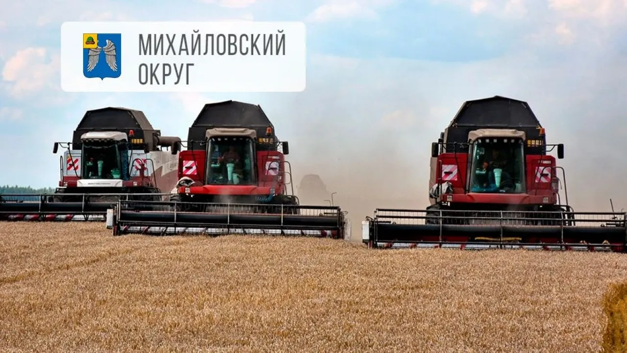 Аграрии Михайловского округа собрали более 100 тысяч тонн зерна — Рязань Сейчас