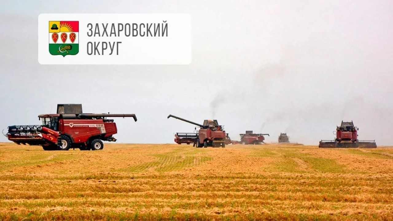 Урожай зерна в Захаровском округе Рязанской области превысил 100 тысяч тонн — Рязань Сейчас