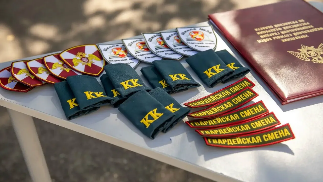 В школе №38 Рязани пятиклассников посвятили в кадеты — Рязань Сейчас