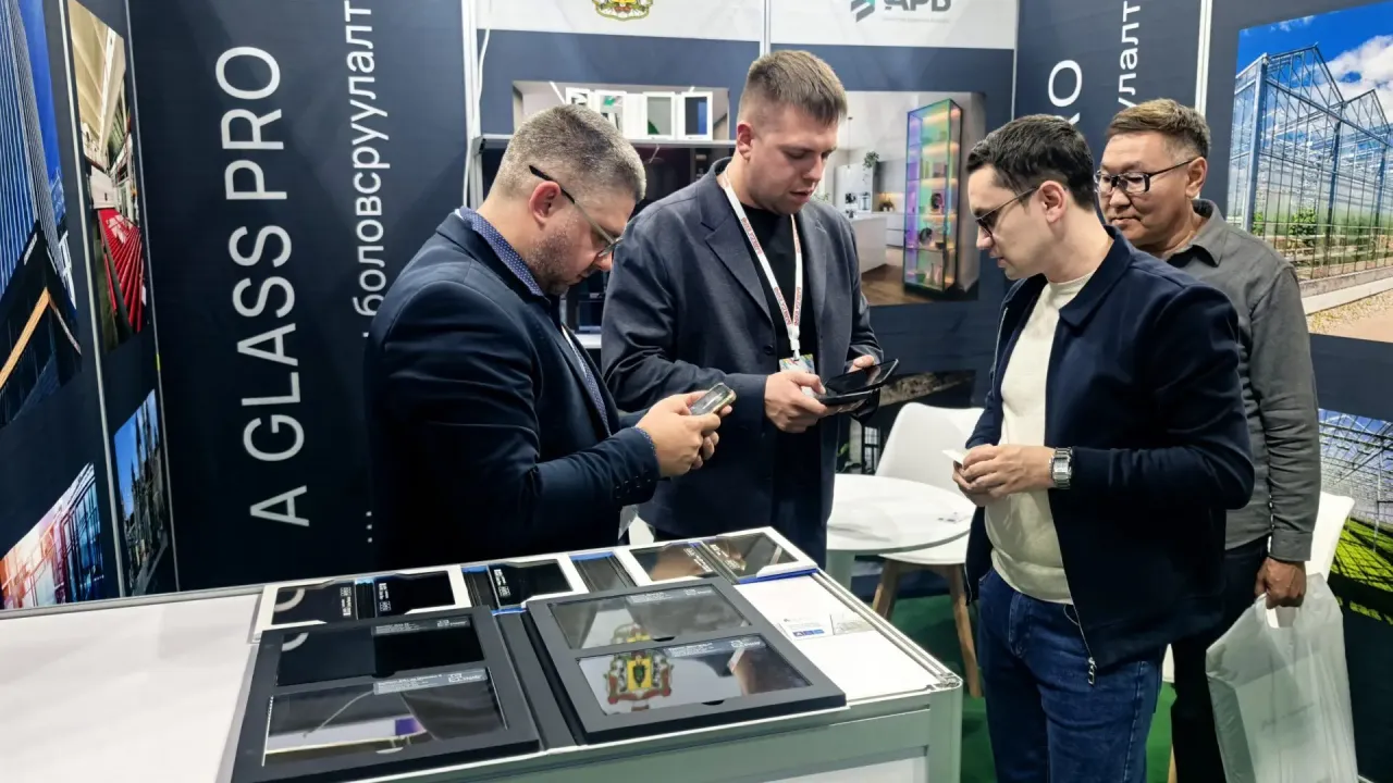 Рязанские производители стекла представляют продукцию на выставке Barilga Expo 2026 — Рязань Сейчас