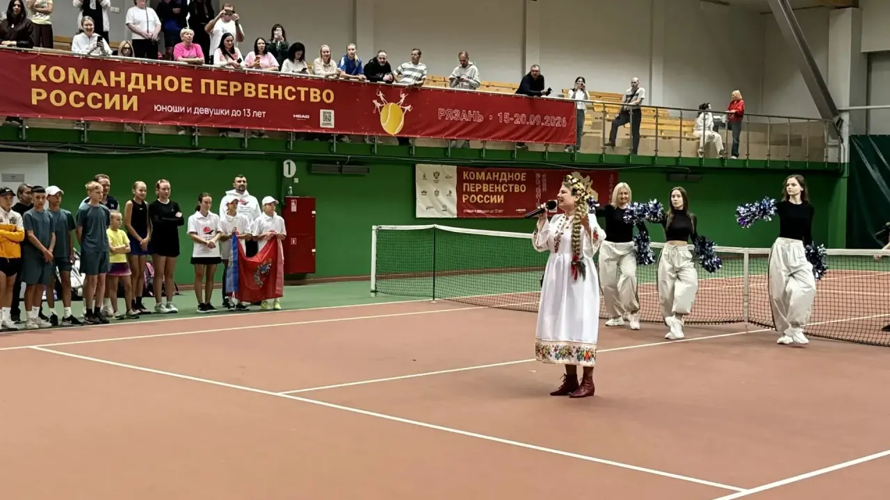 В Рязани открылось командное первенство России по теннису среди юношей и девушек до 13 лет — Рязань Сейчас