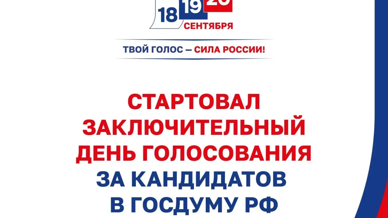 Начался финальный день голосования на выборах в Государственную Думу РФ — Рязань Сейчас