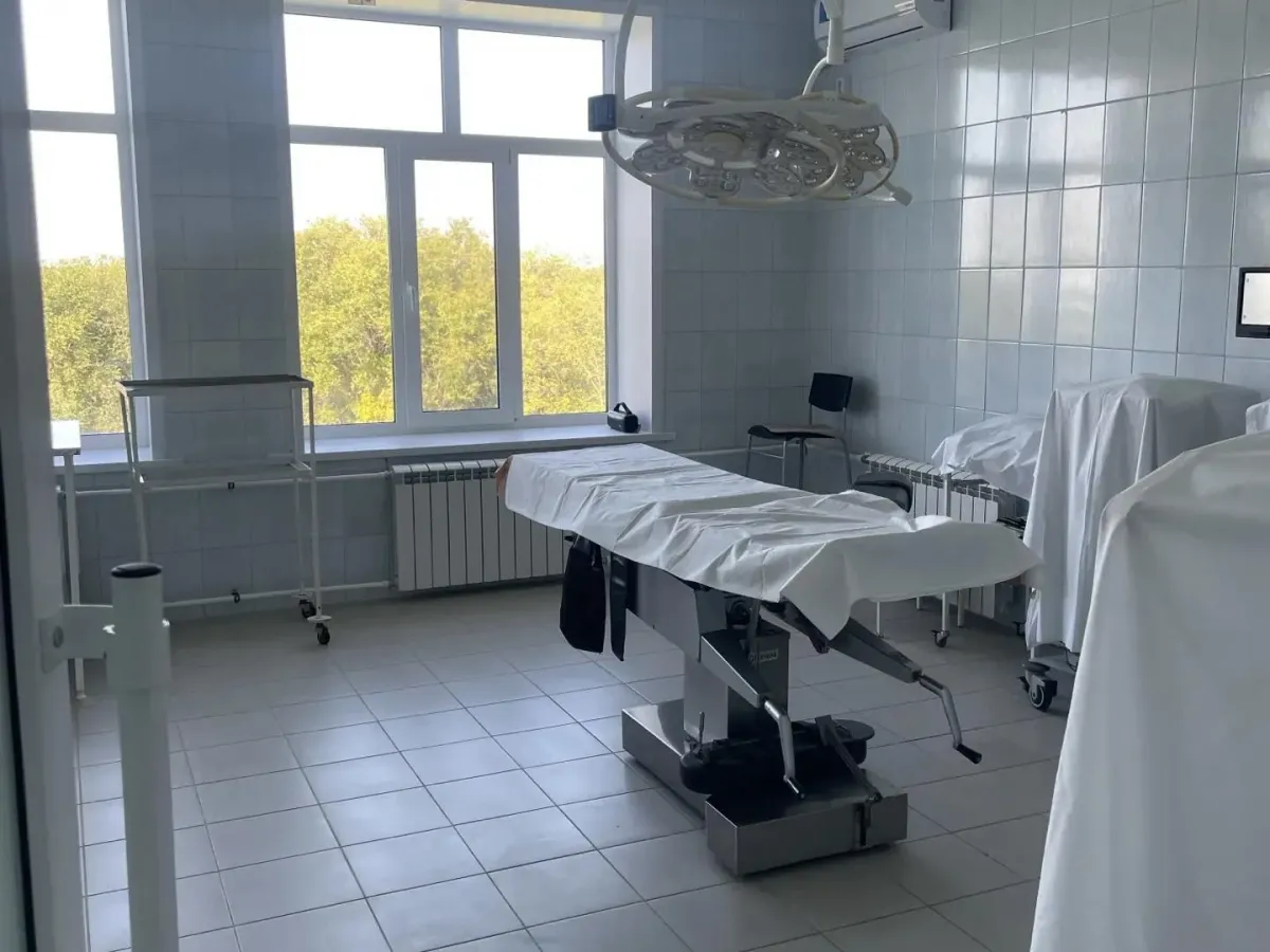 В Большеглушицкой больнице завершили капремонт хирургического отделения