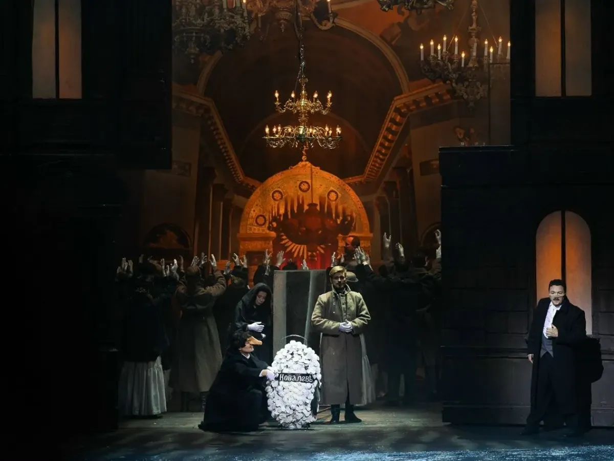 Премьерой оперы «Нос» открылись фестиваль искусств и 96-й сезон Шостакович Опера Балет