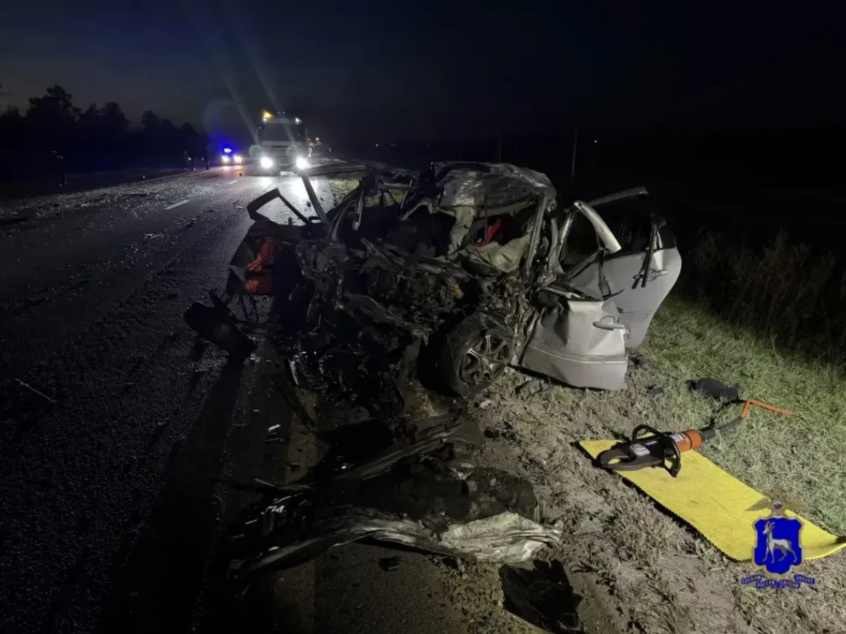На трассе Сызрань — Ульяновск водитель Lada Kalina погиб в лобовом столкновении