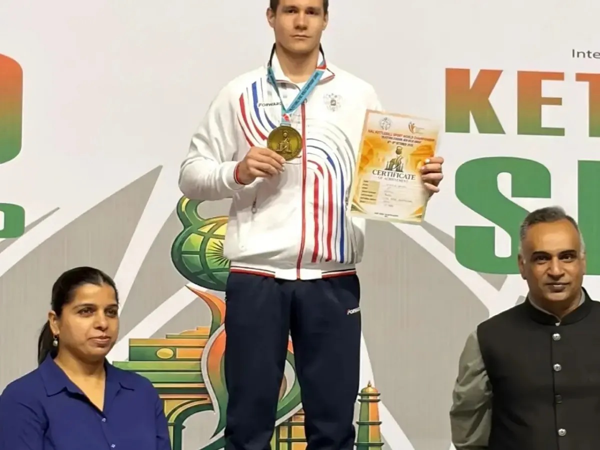 Дмитрий Никитин выиграл первенство мира по гиревому спорту