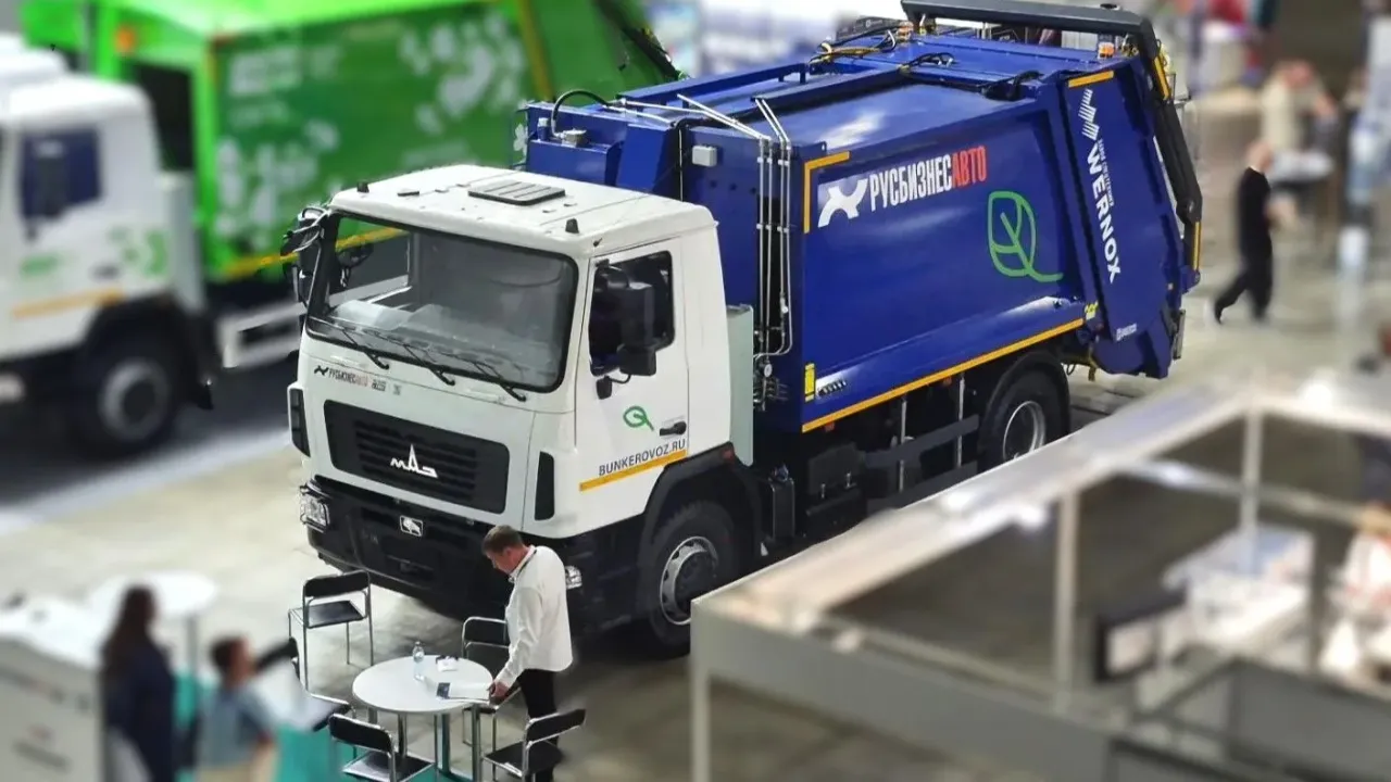 WERNOX представил на WasteTech 2026 новый мусоровоз на шасси МАЗ-5340 — Самара Сейчас