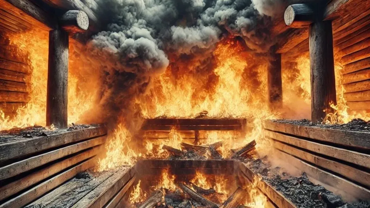 В Самарской области за сутки шесть раз выезжали на тушение бань — Самара Сейчас