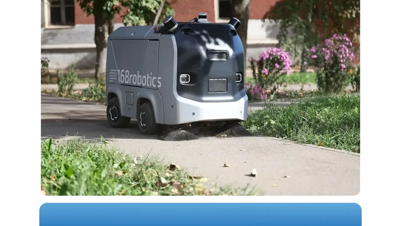 В Кировском районе Самары начали тестировать автономные роботы-уборщики — Самара Сейчас