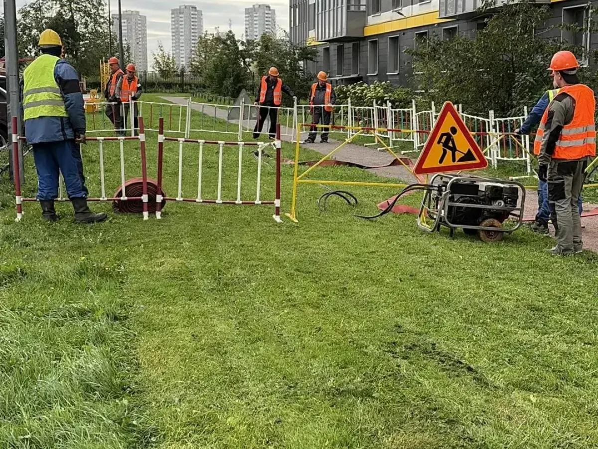 Во Фрунзенском районе провели масштабную противоаварийную тренировку