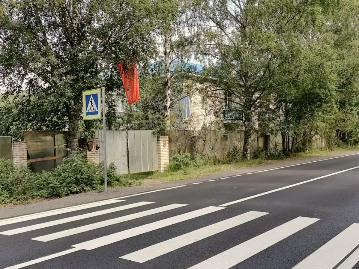 На Рощинском шоссе завершили ремонт 10-километрового участка