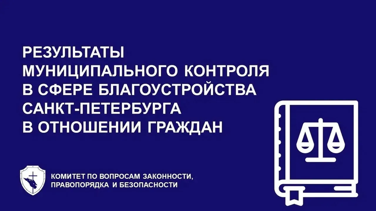 Комитет отчитался о контроле в сфере благоустройства за 9 месяцев 2026 года — Санкт-Петербург Сейчас
