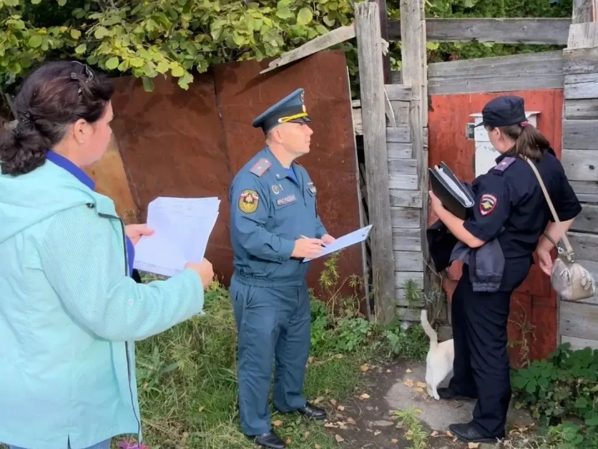 МЧС провело рейд по семьям в социально опасном положении в Саратове