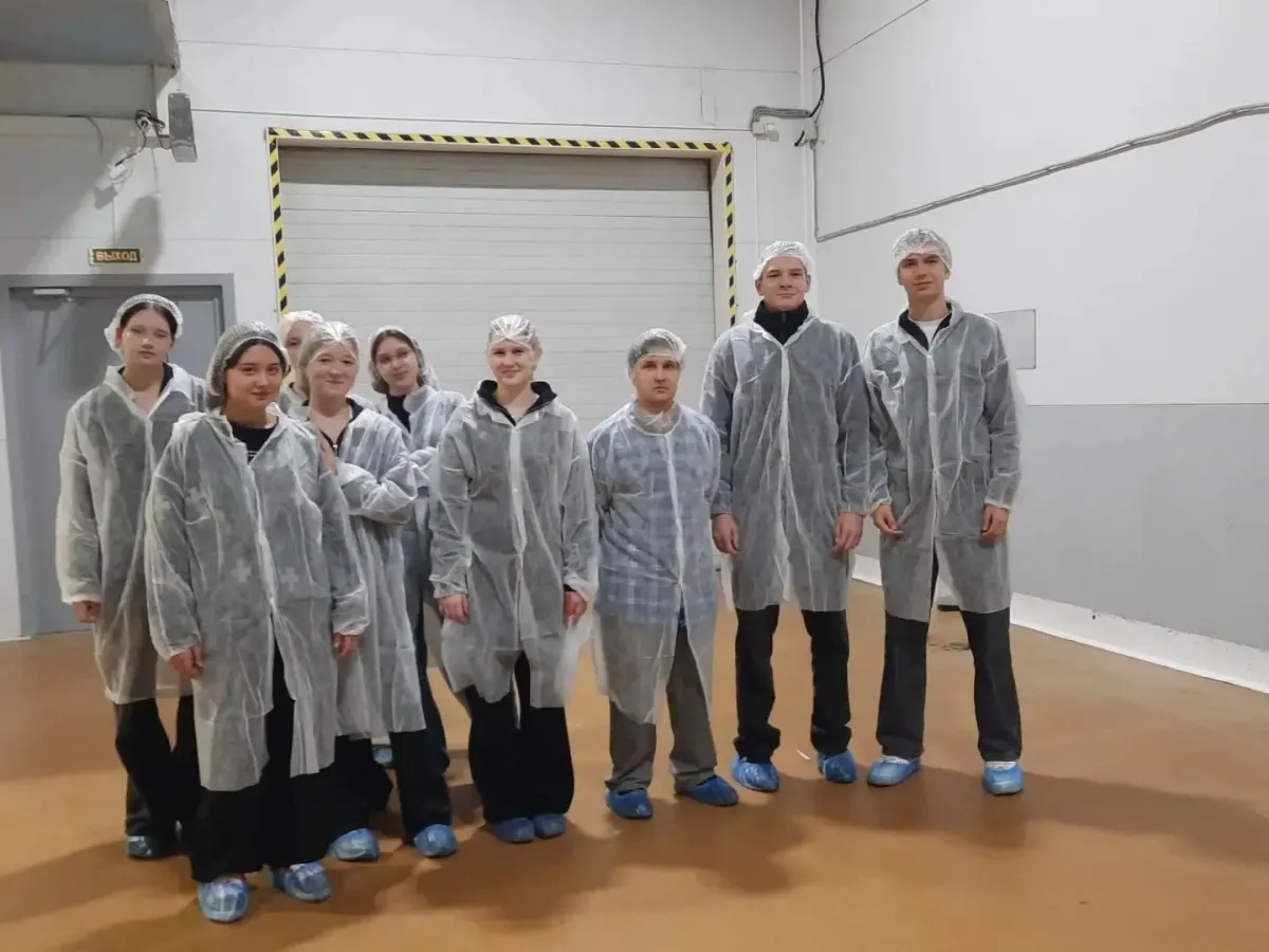 Школьники посетили Саратовский жировой комбинат в рамках профориентационной недели