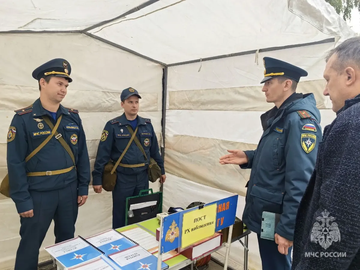В Саратовской области проходит штабная тренировка по гражданской обороне
