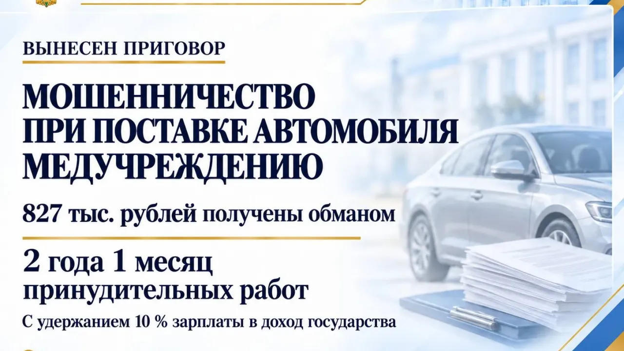 В Саратове осудили мужчину за мошенничество при поставке автомобиля медучреждению — Саратов Сейчас