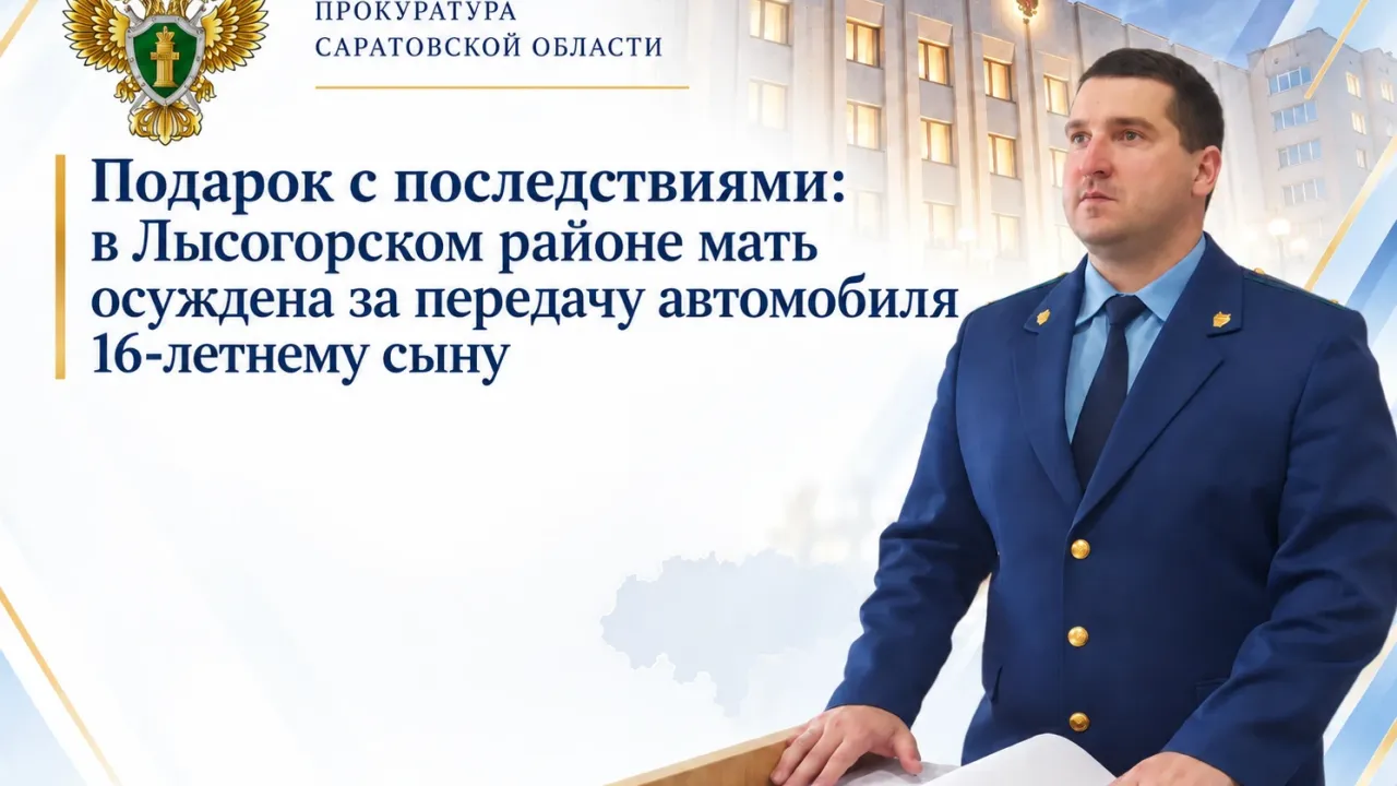 В Лысогорском районе мать осуждена за передачу автомобиля 16-летнему сыну — Саратов Сейчас