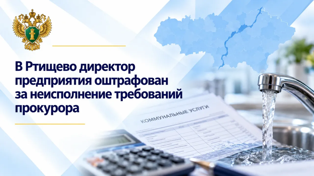 В Ртищево директора МУП «Водоканал» оштрафовали за неисполнение требований прокурора — Саратов Сейчас