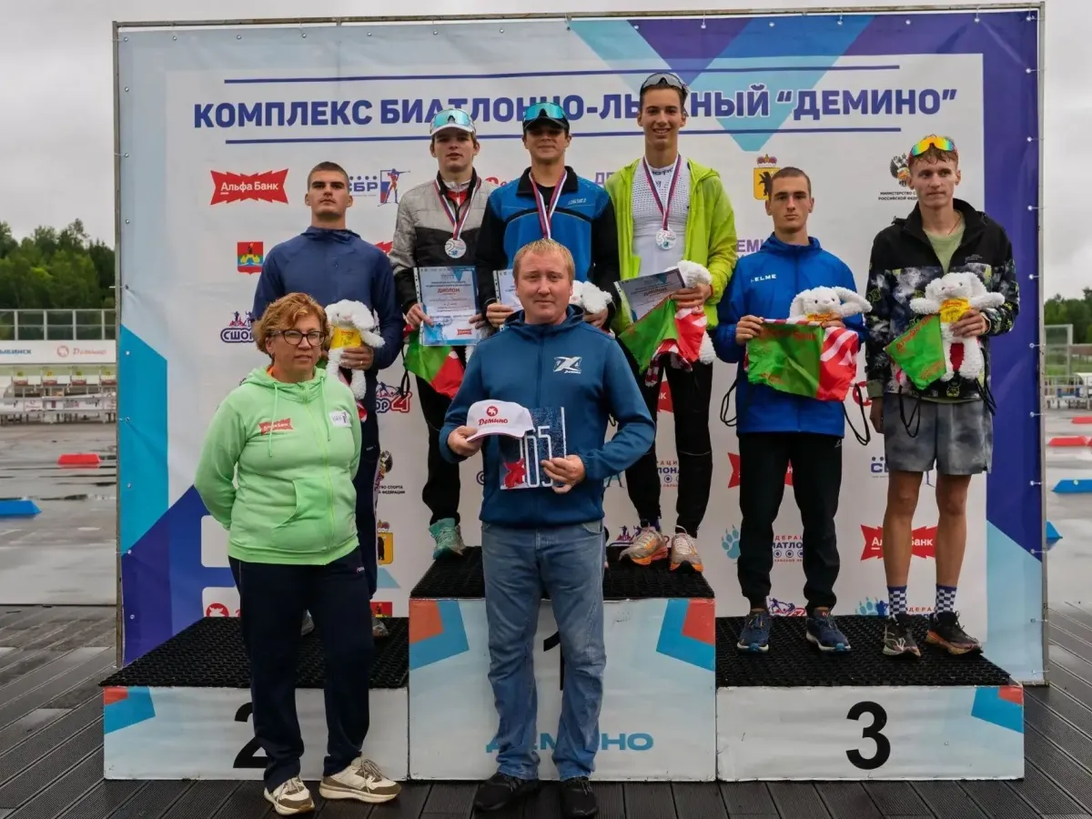 Смоленские биатлонисты завоевали шесть медалей на первенстве ЦФО