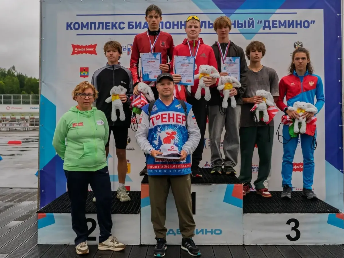 Смоленские биатлонисты завоевали шесть медалей на первенстве ЦФО