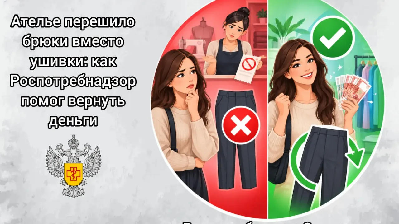 Роспотребнадзор помог вернуть деньги за перешитые брюки в ателье — Смоленск Сейчас