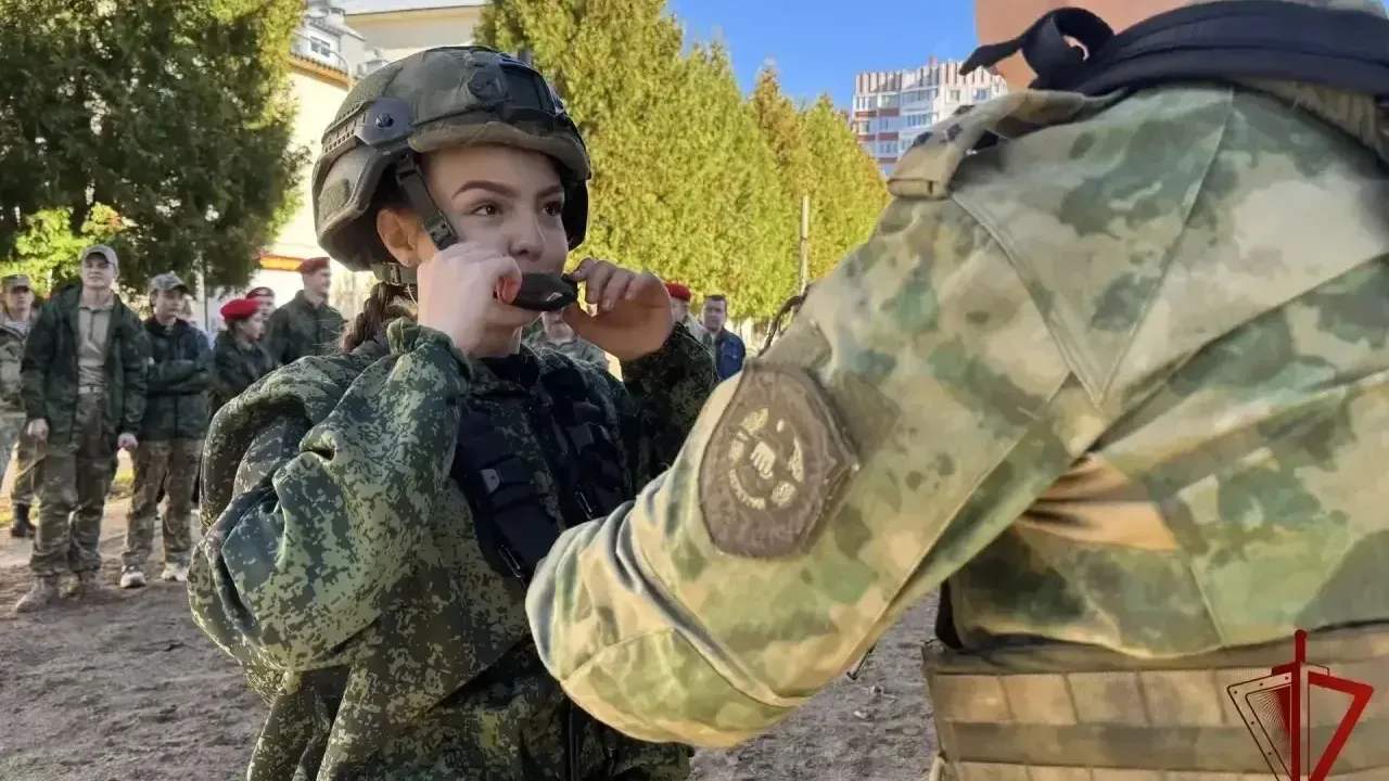 На базе отряда «Меркурий» Росгвардии прошли военно-патриотические сборы — Смоленск Сейчас