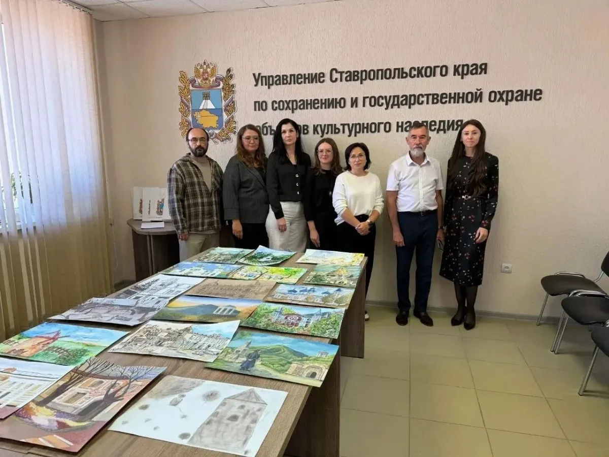 В Ставропольском крае подвели итоги конкурса детского рисунка о культурном наследии