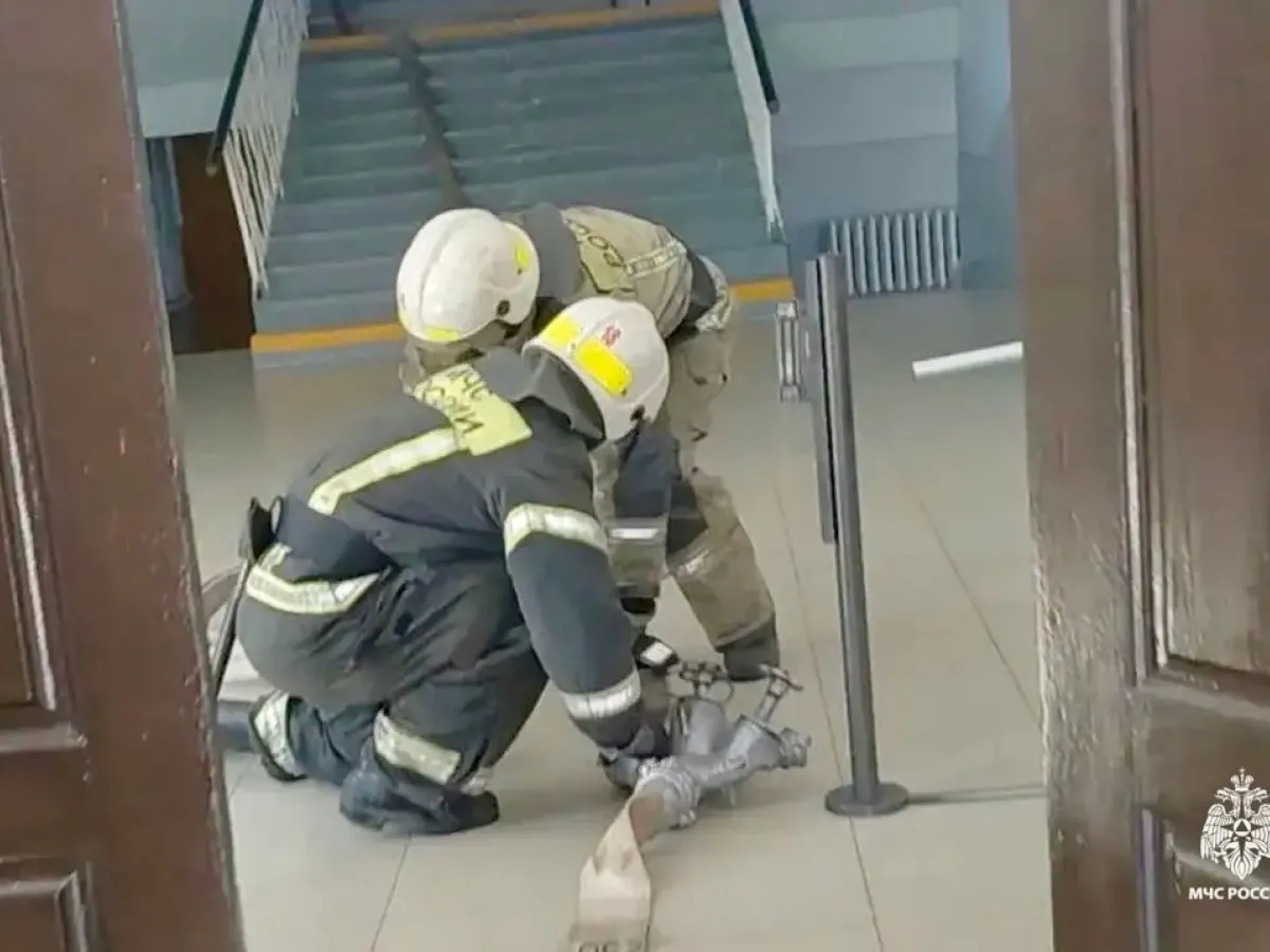 В Светлограде в районной больнице прошли пожарно-тактические учения