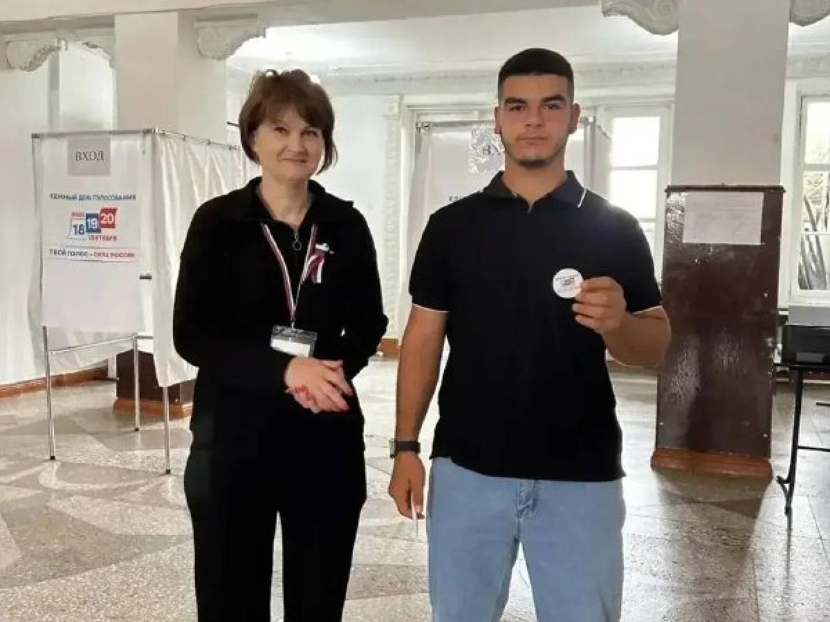 Молодежь Ставрополья активно голосует на выборах
