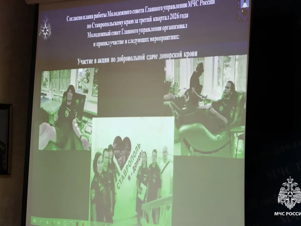 Молодежный совет МЧС Ставрополья пополнился 13 новыми участниками