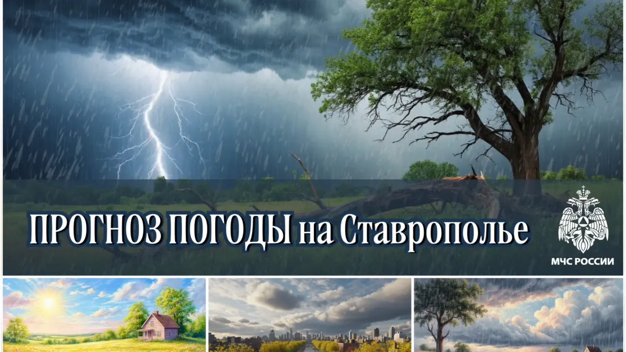 В Ставропольском крае 16 сентября ожидаются дожди, грозы и сильный вете? — Ставрополь Сейчас