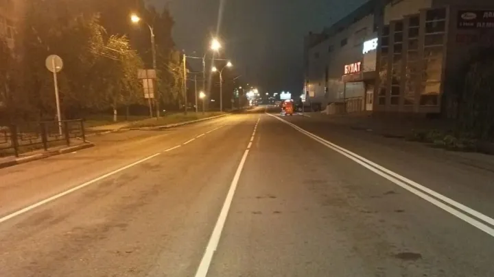 В Тамбове обновили дорожную разметку на улицах с высокой нагрузкой — Тамбов Сейчас