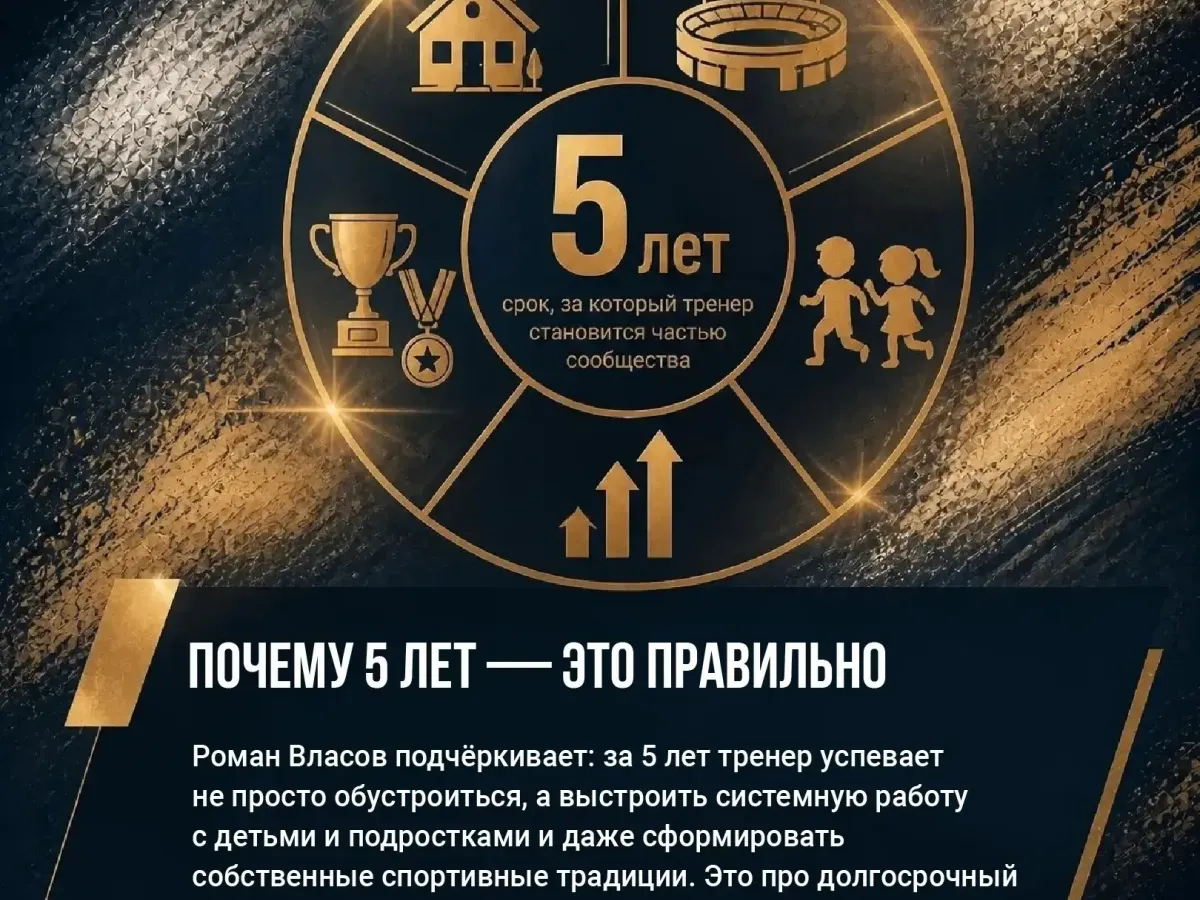 Роман Власов оценил роль программы «Земский тренер» в Тамбовской области
