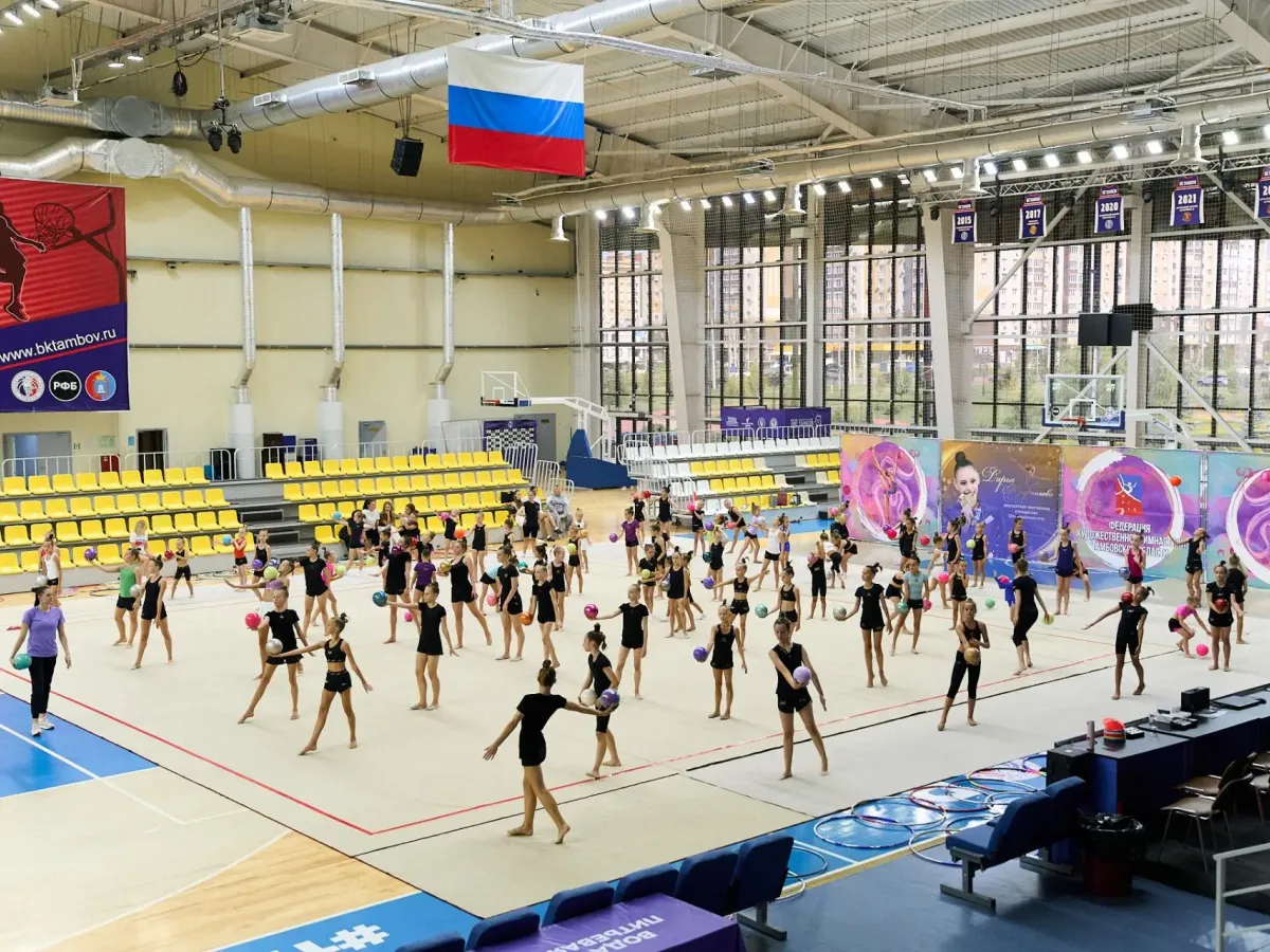 Чемпионка по художественной гимнастике Дарья Трубникова провела мастер-класс в Тамбове