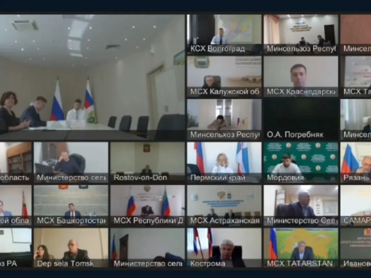 В Минсельхозе России обсудили уборку и хранение зерна